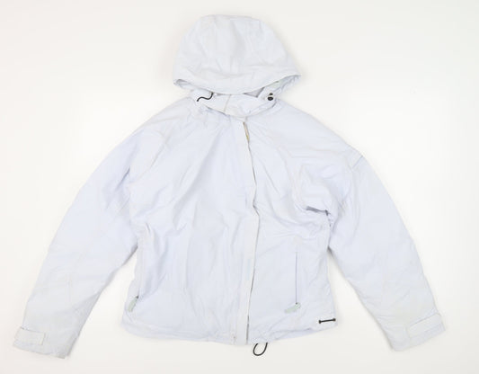 Decathlon Women's White Ski Jacket Size L