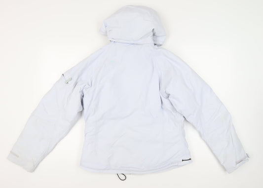 Decathlon Women's White Ski Jacket Size L