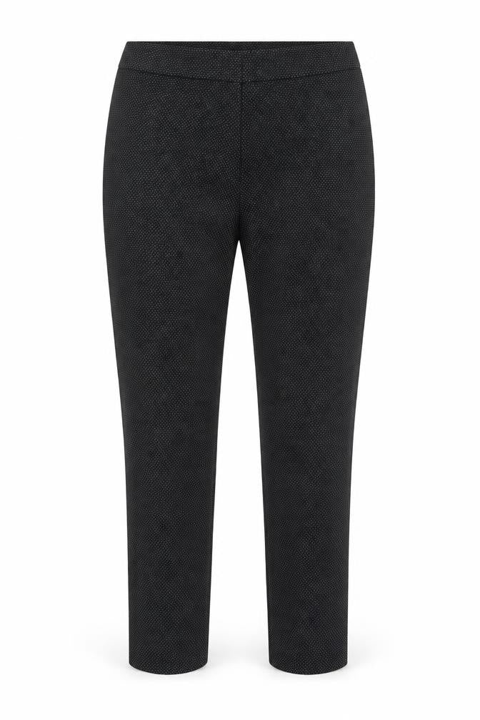 Womens UK Size 12 Warehouse Slim Fit Business Casual Black Trousers