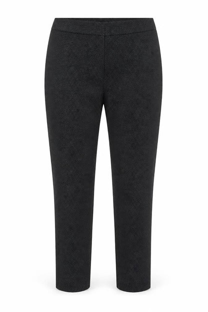 Womens UK Size 12 Warehouse Slim Fit Business Casual Black Trousers