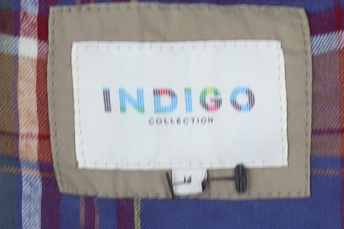 Marks and Spencer Beige Hooded Puffer Waistcoat Women UK 14