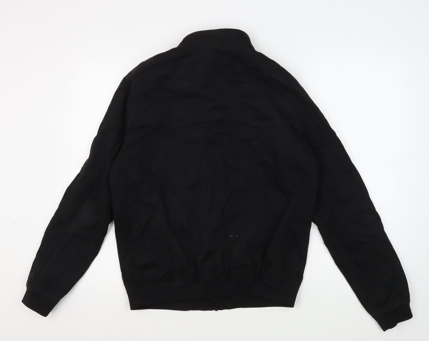 Mens UK Size S Topman Black Bomber Jacket