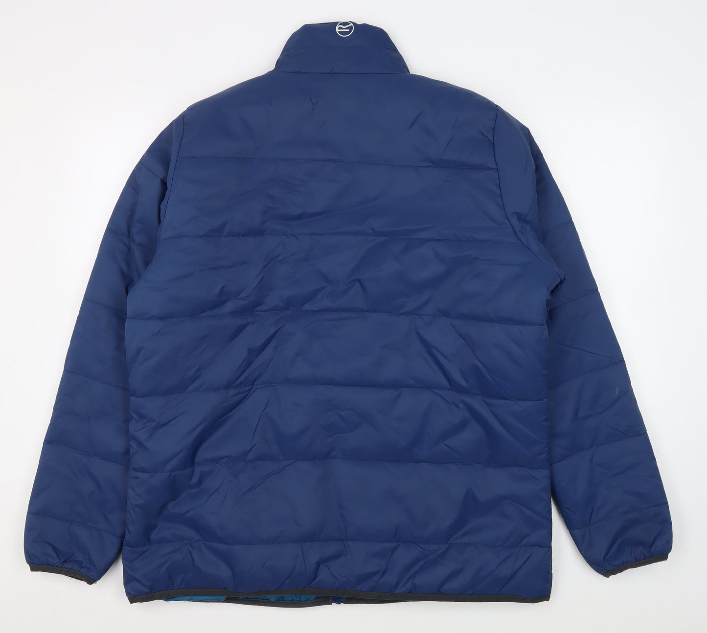 Mens UK Size 20 Plus Regatta Blue Puffer Jacket