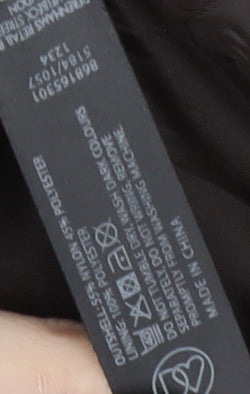 Womens UK Size 12 Debenhams Brown Parka Coat