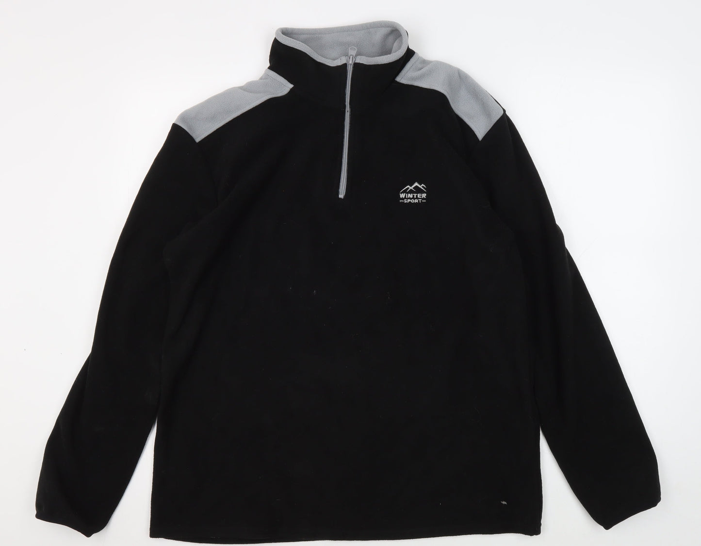 Mens UK Size M Atlas For Men Black Pullover Sweatshirt