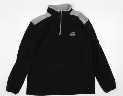 Mens UK Size M Atlas For Men Black Pullover Sweatshirt