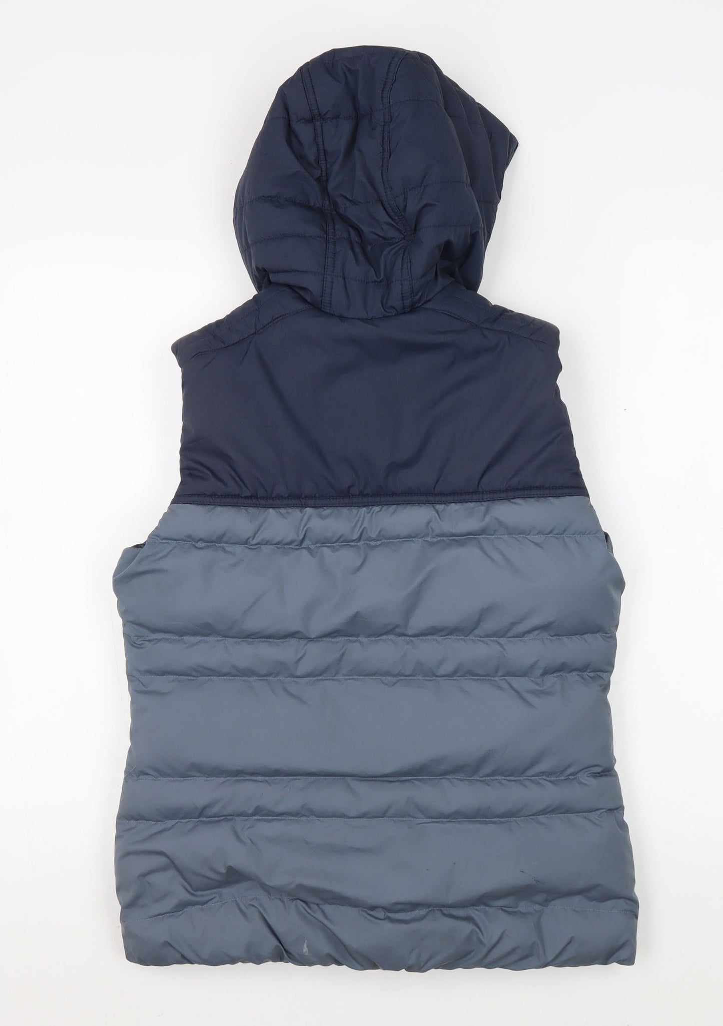 Womens UK Size 2XS DECATHLON Blue Puffer Jacket