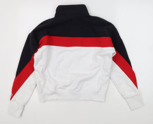 Superdry Women's Multicoloured Fleece Sweatshirt Size 10