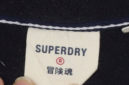 Superdry Women's Multicoloured Fleece Sweatshirt Size 10