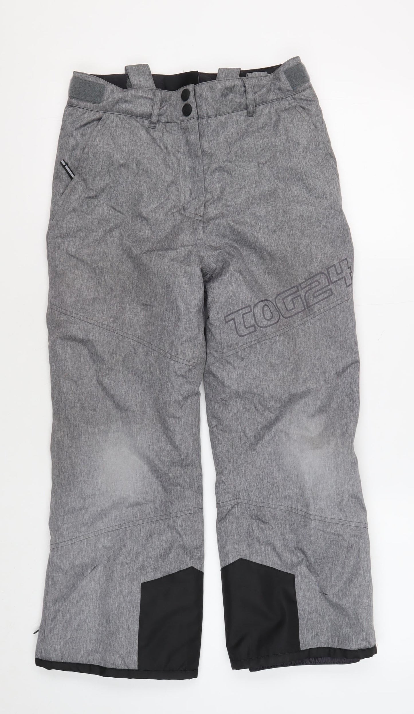 all terrain Boys Grey Insulated Snow Pants 9-10 Years