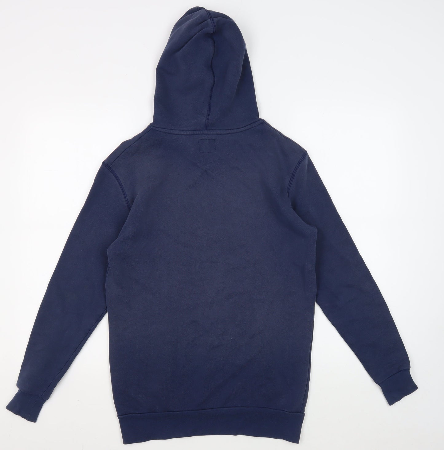 11 Degrees Men's Blue XS Pullover Hoodie with Logo