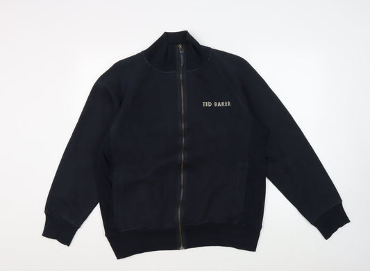 Mens UK Size L Ted Baker Black Basic Jacket