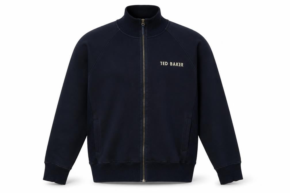 Mens UK Size L Ted Baker Black Basic Jacket