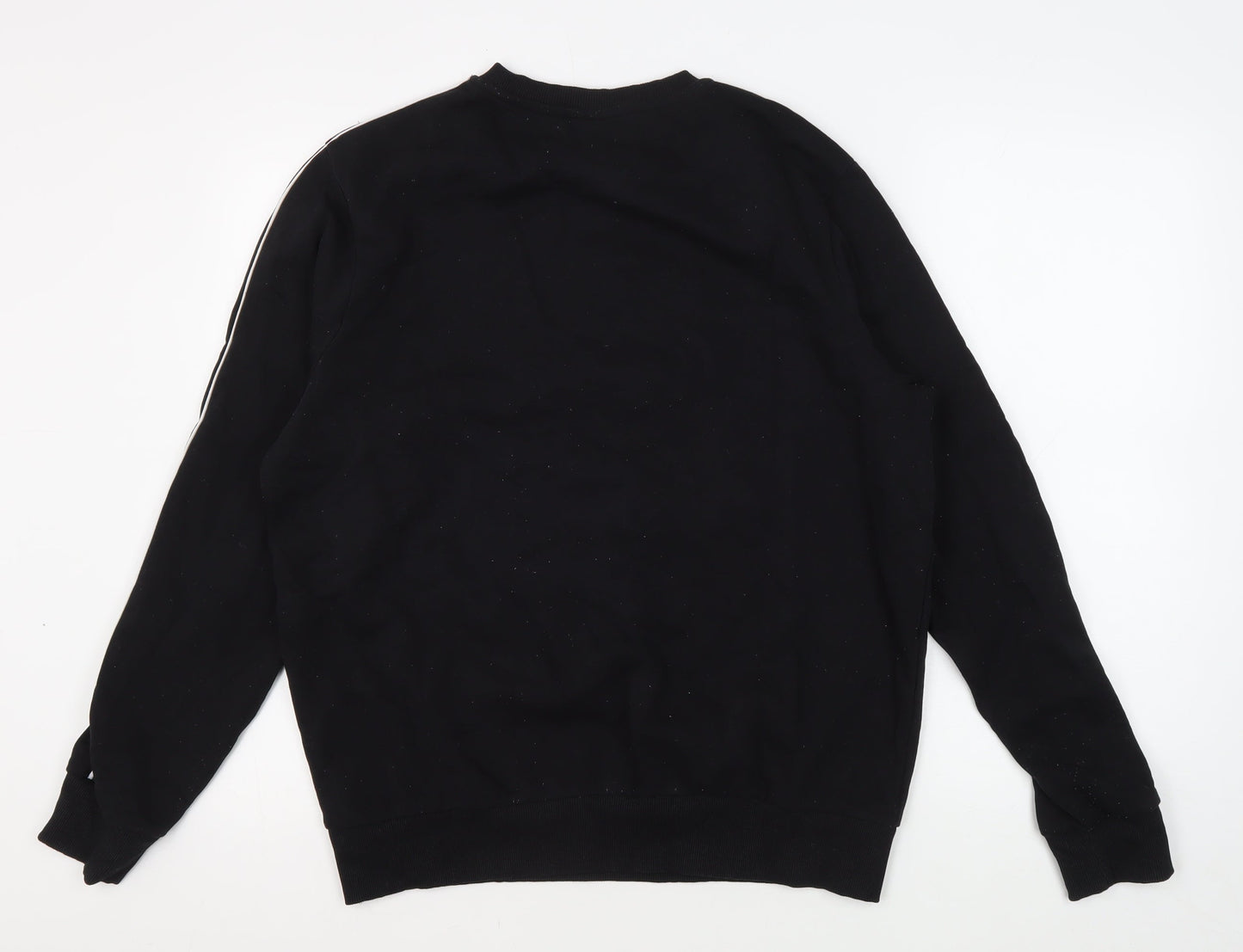 Mens UK Size M FILA Black Pullover Sweatshirt