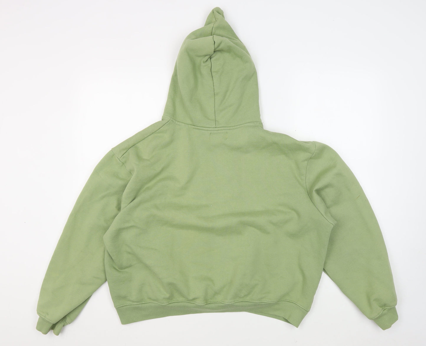 Mens UK Size M boohooMAN Green Pullover Hoodie
