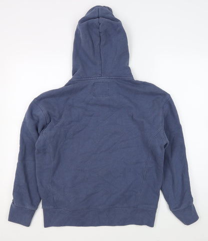 Hollister Blue Unisex Pullover Hoodie XS