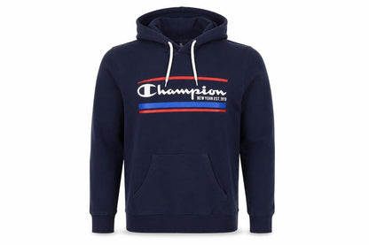 Mens UK Size S Champion Blue Pullover Hoodie