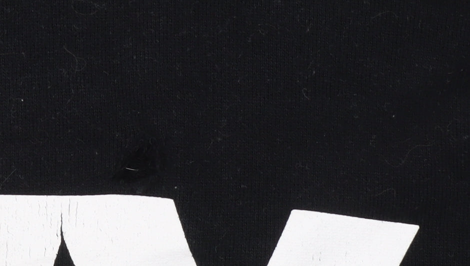 Unisex Adults UK Size XS IVY PARK Black Pullover Hoodie