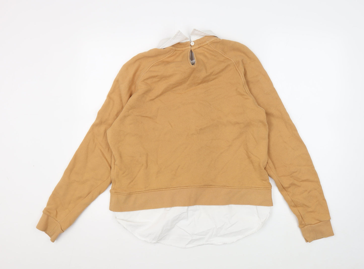 Womens UK Size M NEXT Brown Pullover Jumper