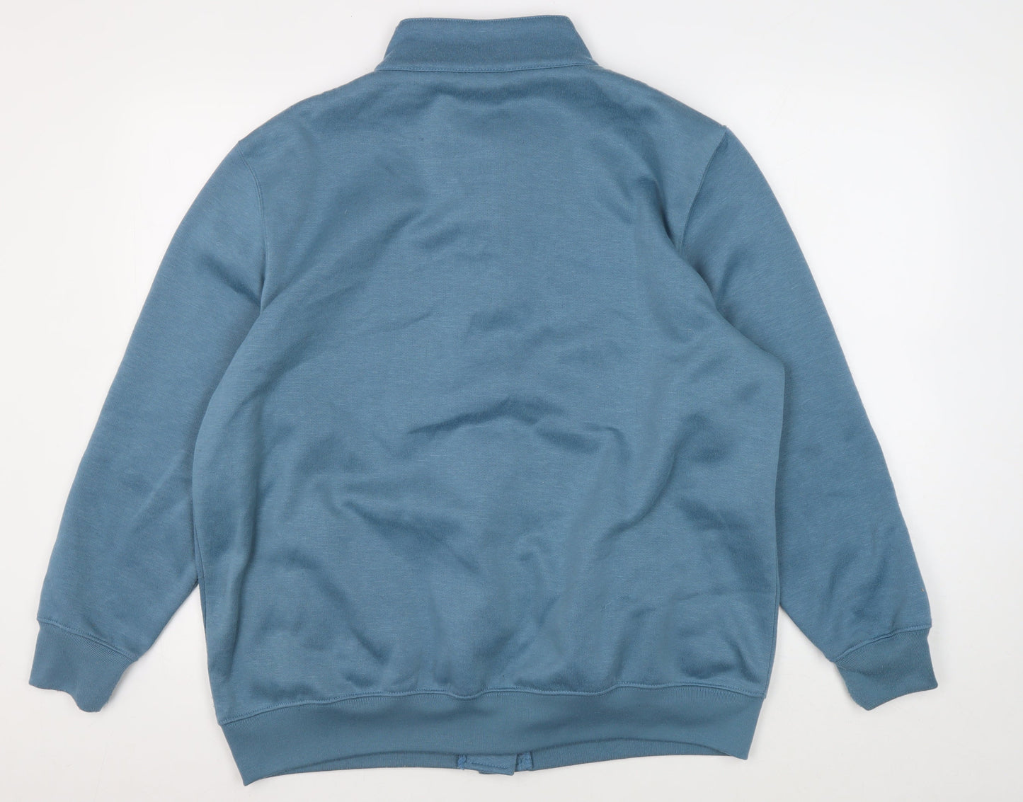 Damart Women's Blue Snap Closure Jacket Size 18