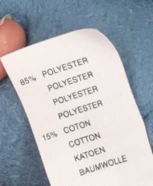 Damart Women's Blue Snap Closure Jacket Size 18