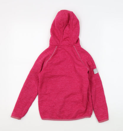 Regatta Girls Pink Hooded Activewear Jacket, Size 7-8 Years