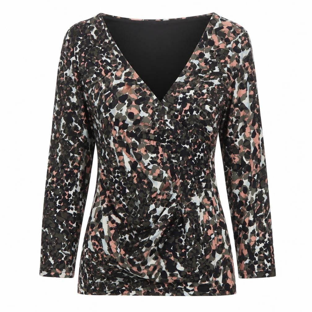 Womens UK Size 10 Laura Ashley Multicoloured Wrap Blouse