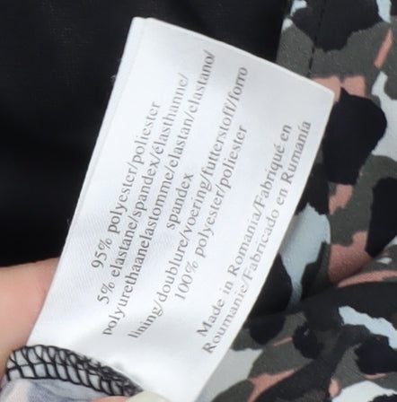 Laura Ashley Women’s Multicoloured Animal Print Wrap Blouse