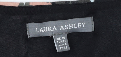 Laura Ashley Women’s Multicoloured Animal Print Wrap Blouse