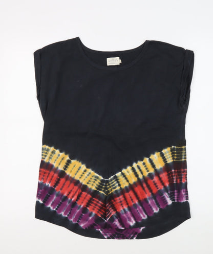 Womens UK Size 8 Saltrock Multicoloured Basic T-Shirt