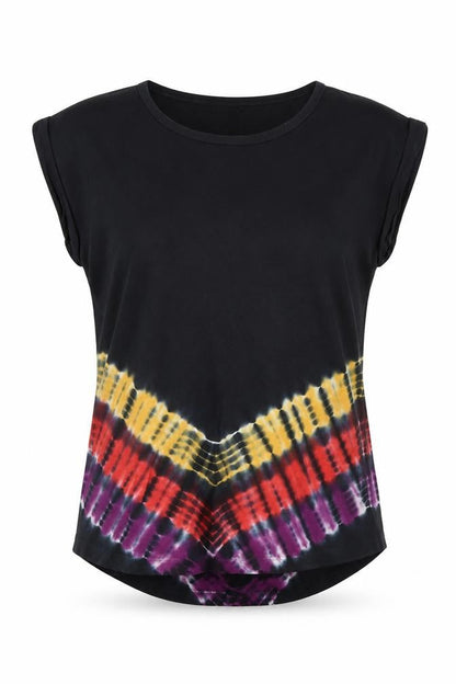 Womens UK Size 8 Saltrock Multicoloured Basic T-Shirt