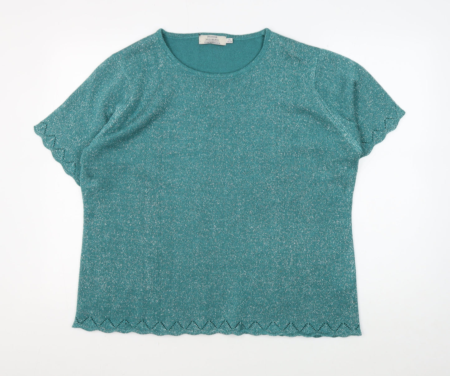 Honor Millburn Women's Green Plus Pullover Jumper XL