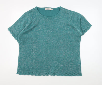 Honor Millburn Women's Green Plus Pullover Jumper XL