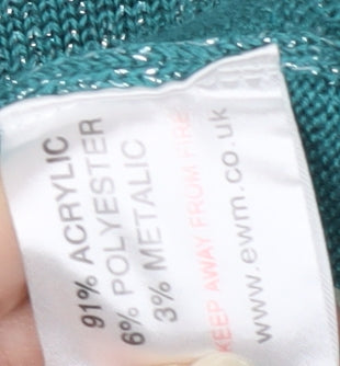 Honor Millburn Women's Green Plus Pullover Jumper XL