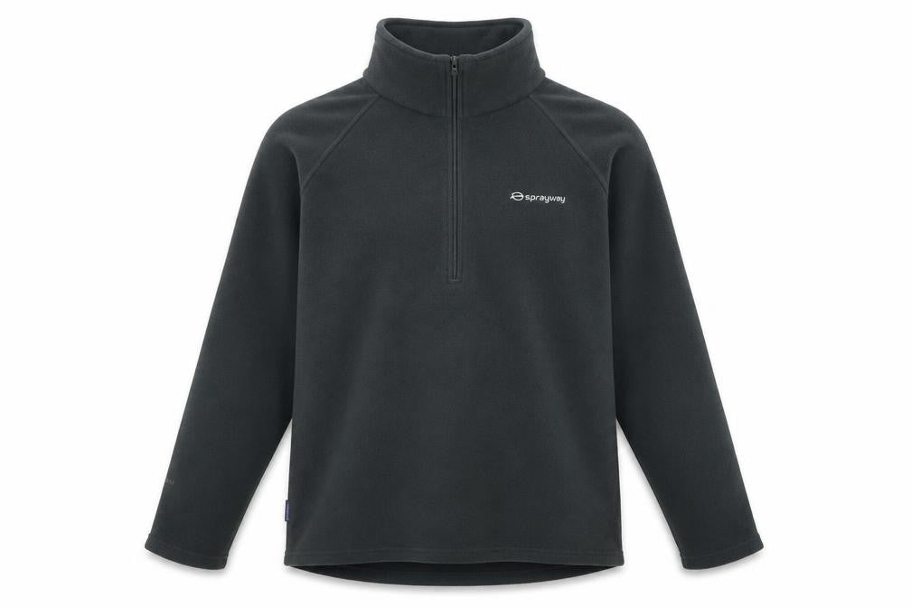 Mens UK Size L Sprayway Black Pullover Sweatshirt