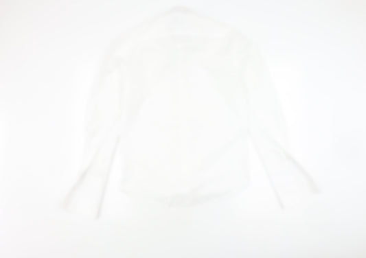 Mens UK Collar Size 14 Dobell Smart White  Dress Shirt