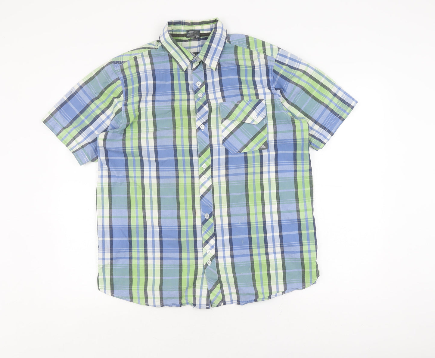 Trespass Men's Multicoloured Plaid Shirt S