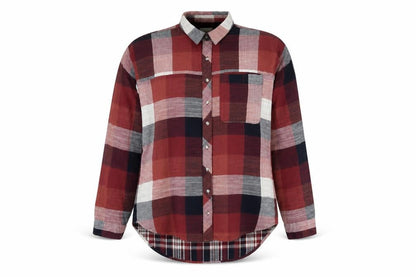 Next Women's Multicoloured Plaid Button-Up Shirt