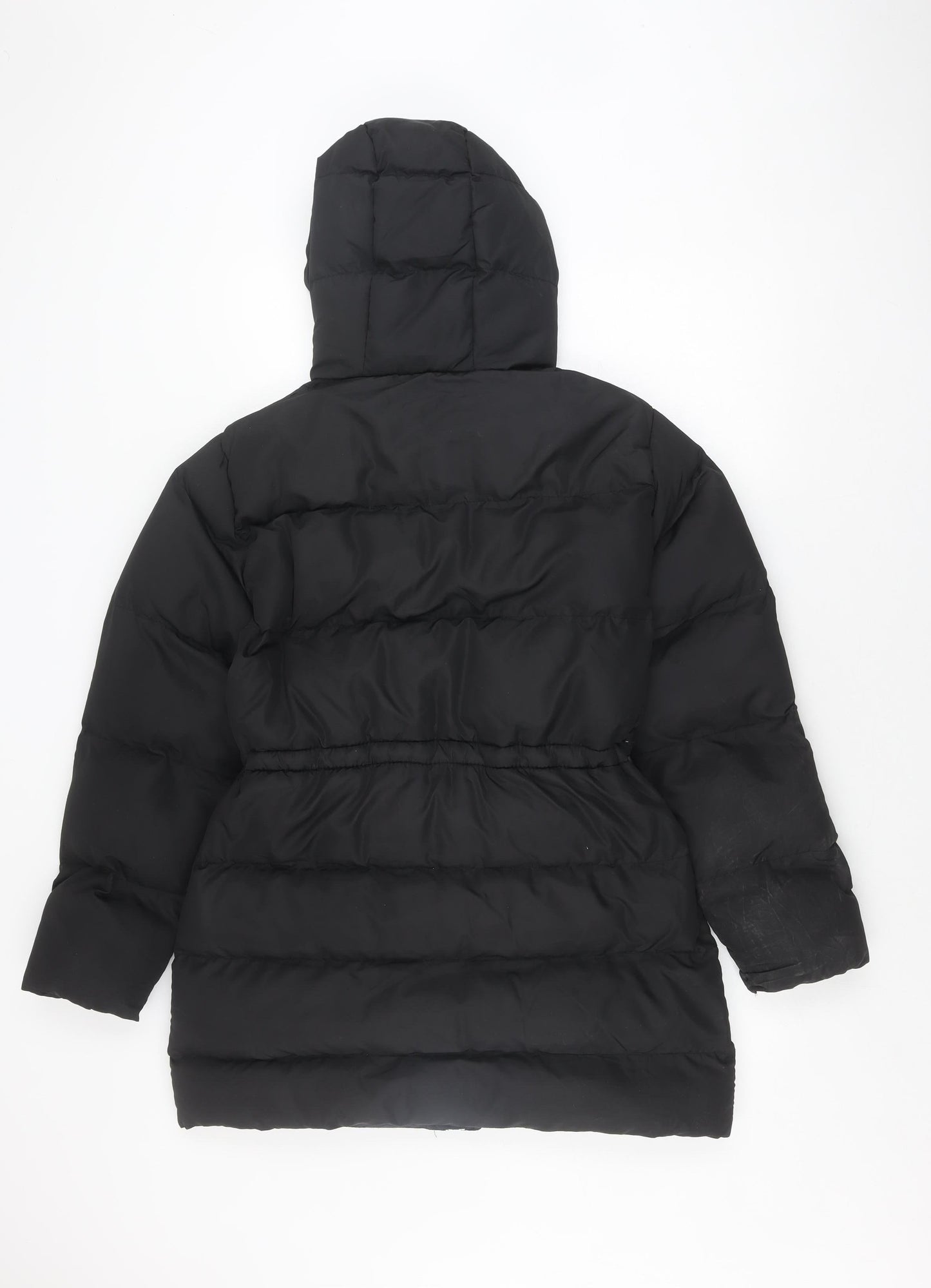 Womens UK Size 10 Brave Soul Black Puffer Jacket