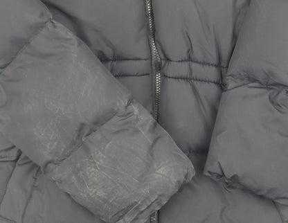 Womens UK Size 10 Brave Soul Black Puffer Jacket