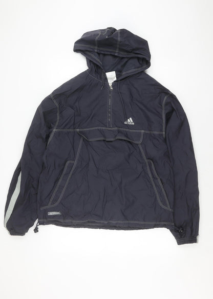Adidas Men's Black M Windbreaker Jacket