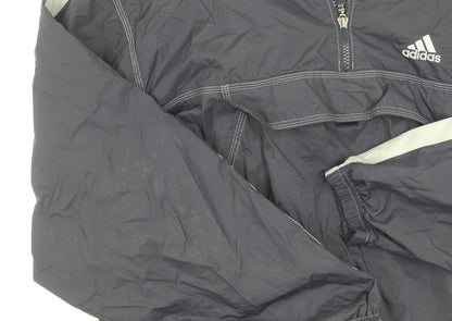 Adidas Men's Black M Windbreaker Jacket