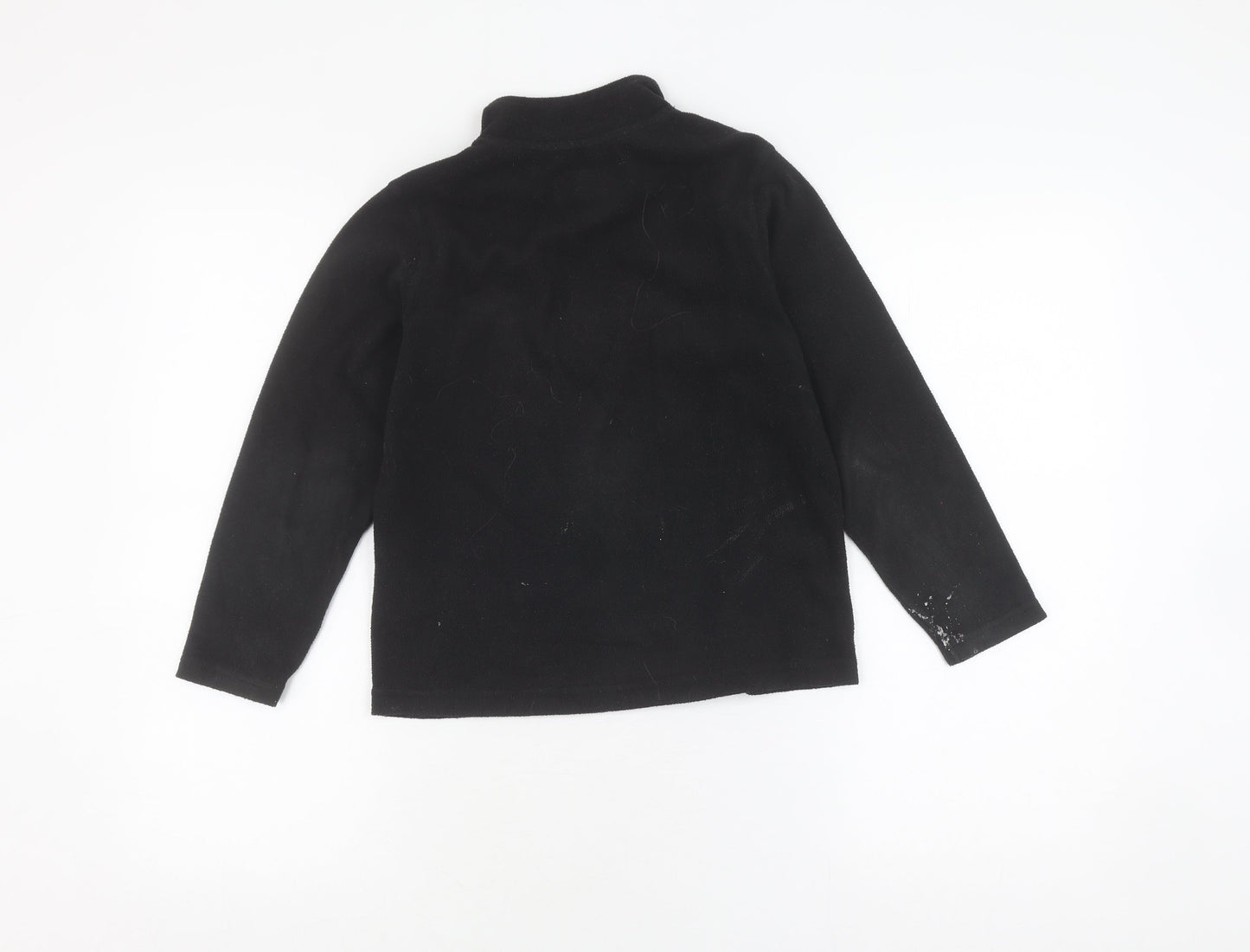 Regatta Boys Black Fleece Full Zip Sweatshirt 9-10 Years