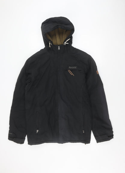 Mens UK Size S Regatta Black Parka Coat