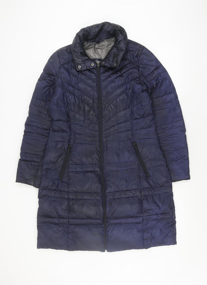 Bernardo Women's Blue Puffer Jacket M Winter Warm