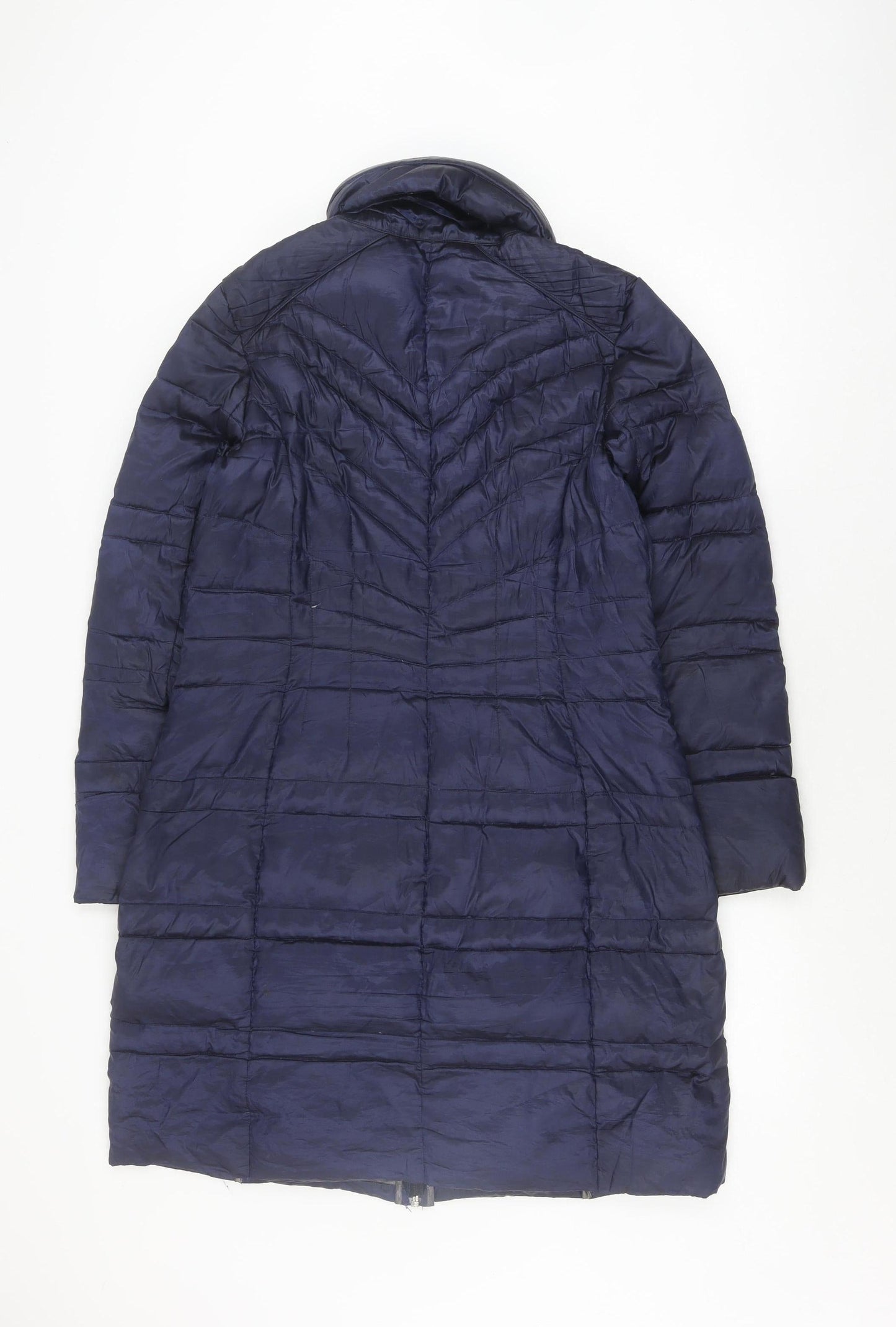 Bernardo Women's Blue Puffer Jacket M Winter Warm