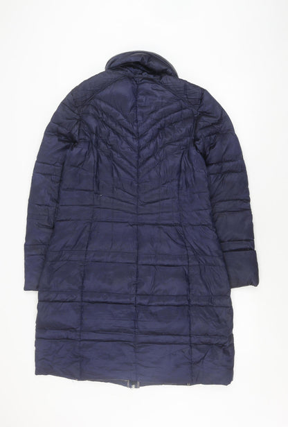 Bernardo Women's Blue Puffer Jacket M Winter Warm