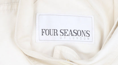 Four Seasons Women's Ivory Long Coat Size 10