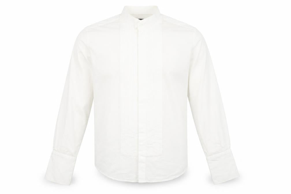 Mens UK Collar Size 17.5 Dobell Smart White  Dress Shirt