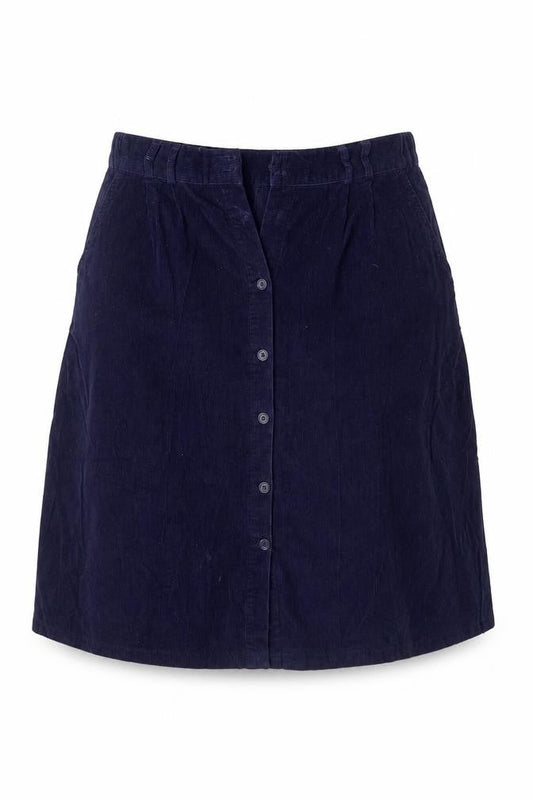 Womens UK Size 16 Damart Straight & Pencil Corduroy Skirt